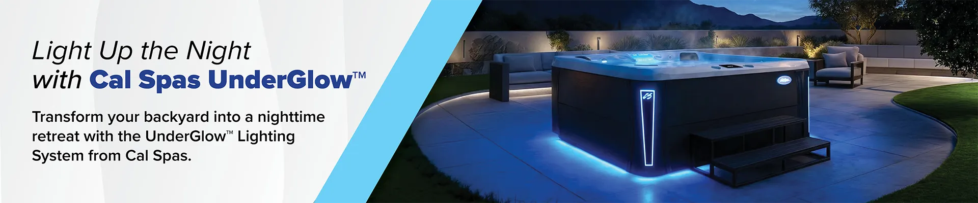 Calspas hot tub being used in a family setting - Woodland Hills